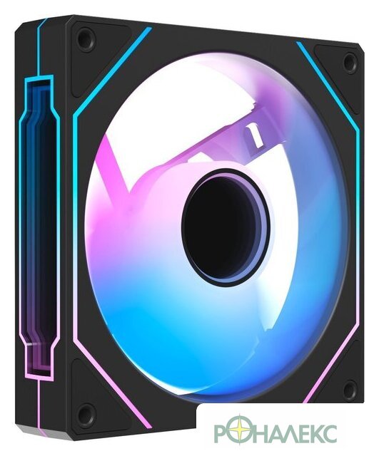 Вентилятор для корпуса Ocypus Gamma F12 BK ARGB Reverse Blade - фото
