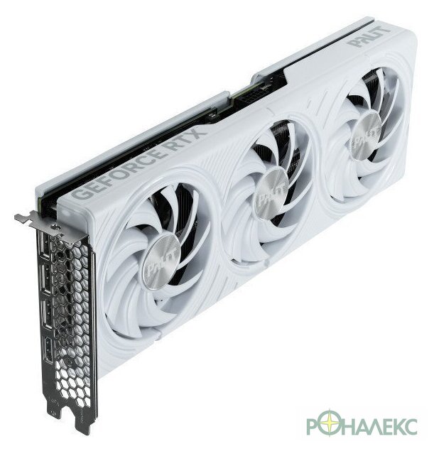 Видеокарта Palit GeForce RTX 5070 White OC NE75070U19K9-GB2050W - фото