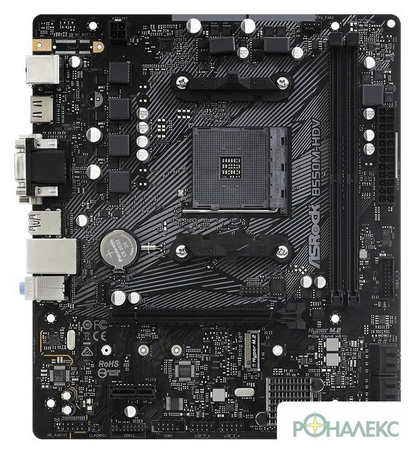 Материнская плата ASRock B550M-HDV - фото