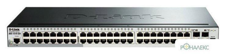 Управляемый коммутатор уровня 2+ D-Link DGS-1510-52X/A2A - фото