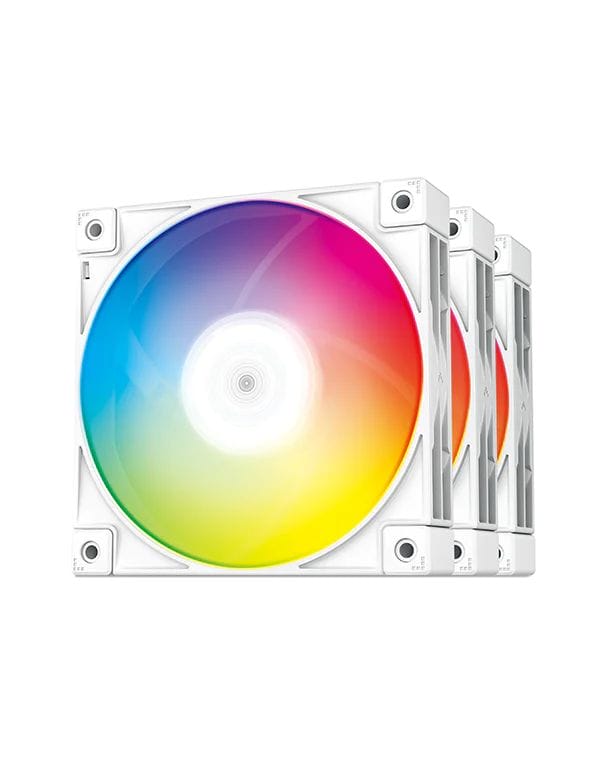 Набор вентиляторов Deepcool FC120 WHITE-3 IN 1 (R-FC120-WHAMN3-G-1)- фото