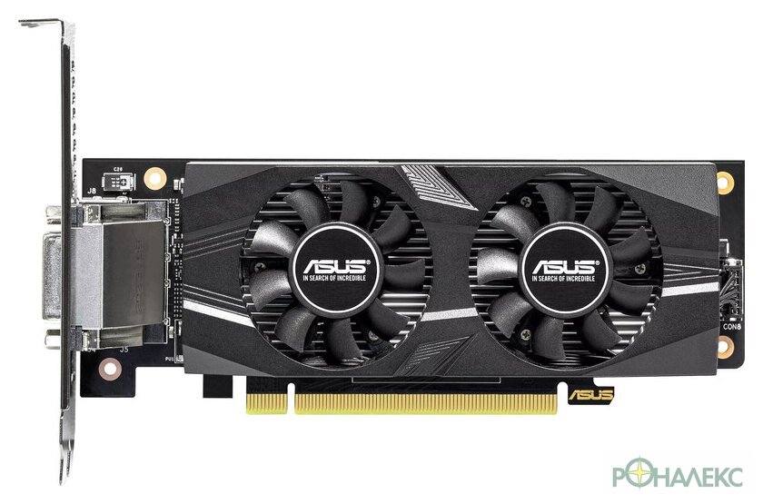Видеокарта ASUS Dual GeForce RTX 3050 LP BRK OC Edition 6GB GDDR6 RTX3050-O6G-LP-BRK - фото