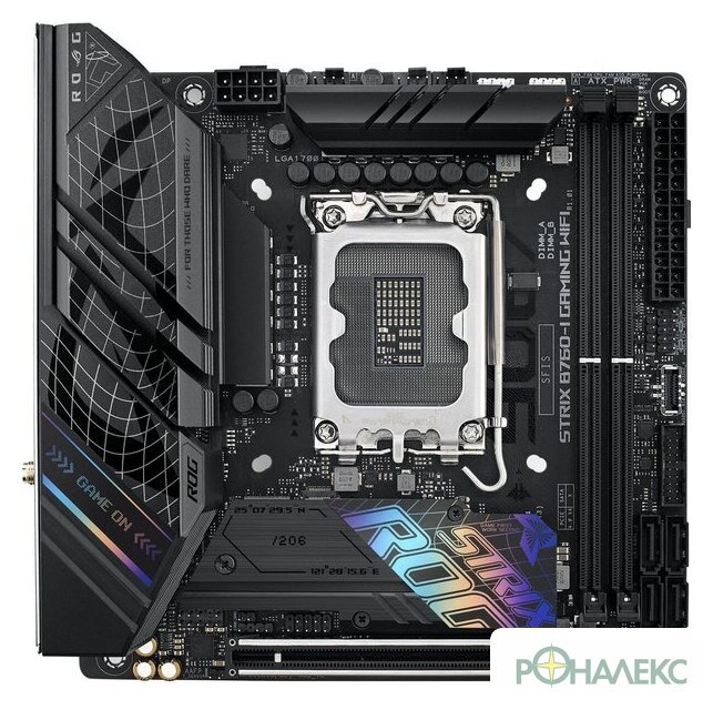 Материнская плата ASUS ROG Strix B760-I Gaming WiFi - фото