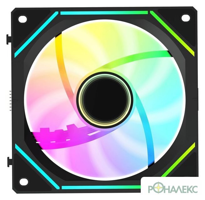 Комплект вентиляторов для корпуса Ocypus Gamma F12 Uni BK ARGB Reverse Blade 3IN1 - фото2