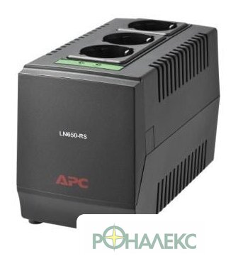 Стабилизатор напряжения APC Line-R 650VA LN650-RS - фото5