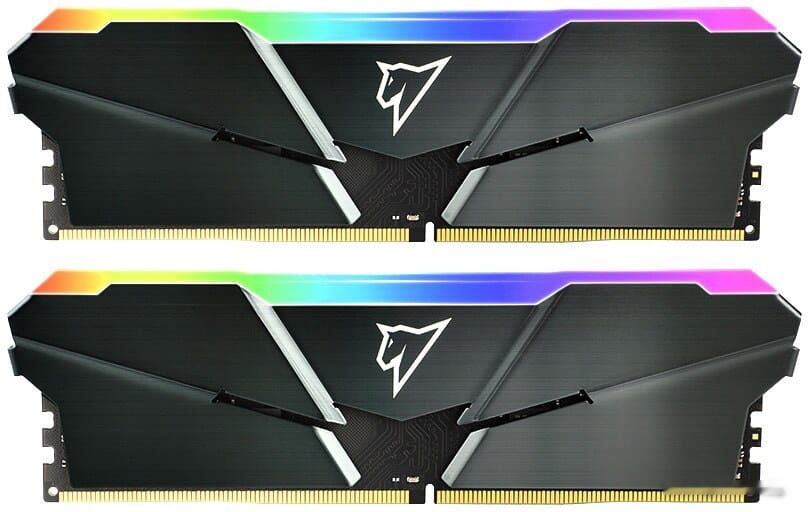 Модуль памяти 32Gb (2*16Gb) Netac Shadow RGB (NTSRD4P32DP-32E)