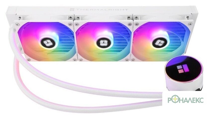 Система жидкостного охлаждения для процессора Thermalright Frozen Magic 360 V2 ARGB (белый) - фото4