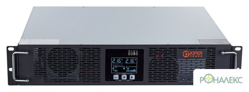 Источник бесперебойного питания Kiper Power Online ONE 2K RM Gen1 (2000VA/2000W) - фото