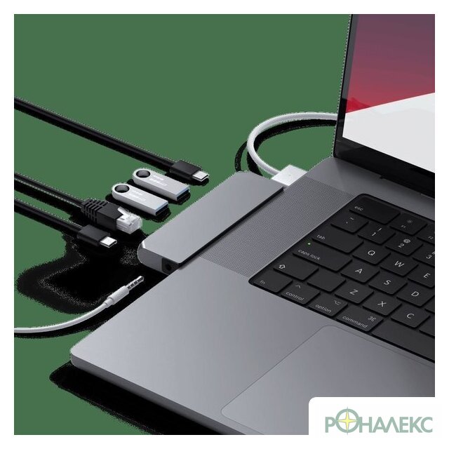 Док-станция Satechi Pro Hub Mini ST-UCPHMIM (серый космос) - фото2