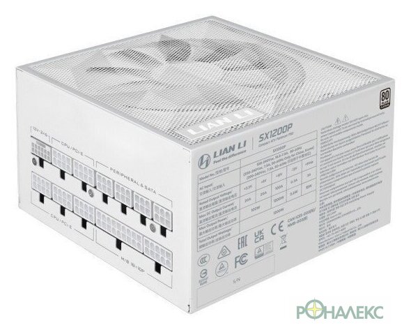 Блок питания Lian Li SX Platinum 1200 G9P.SX1200P.W000.RU - фото2