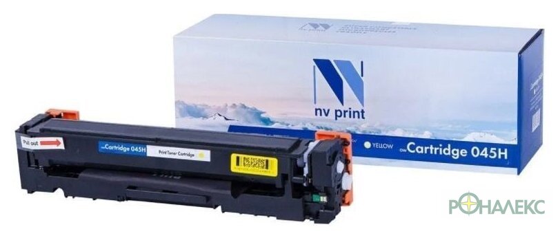 Картридж NV Print NV-045HY (аналог Canon 045H Yellow) - фото