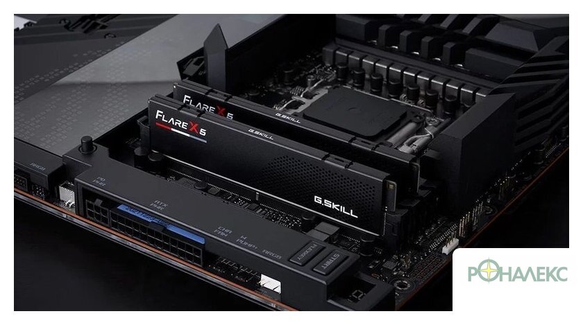 Оперативная память G.Skill Flare X5 2x16ГБ DDR5 6400 МГц F5-6400J3240G16GX2-FX5 - фото4