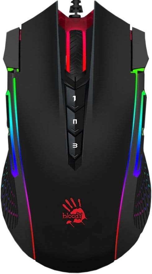 Мышь A4Tech Bloody J90S (черный)- фото