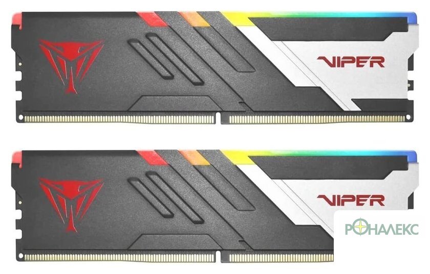 Оперативная память Patriot Viper Venom RGB 2x16ГБ DDR5 6800МГц PVVR532G680C34K - фото