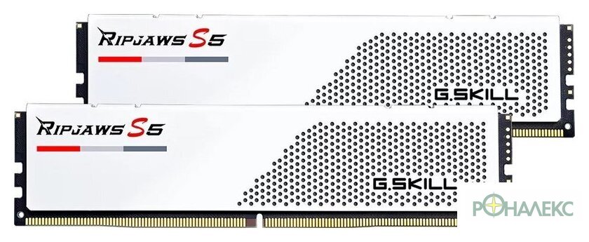 Оперативная память G.Skill Ripjaws S5 2x16ГБ DDR5 6000МГц F5-6000J2836G16GX2-RS5W - фото