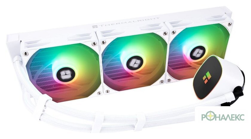 Система жидкостного охлаждения для процессора Thermalright Frozen Horizon 360 ARGB V2 (белый) - фото5