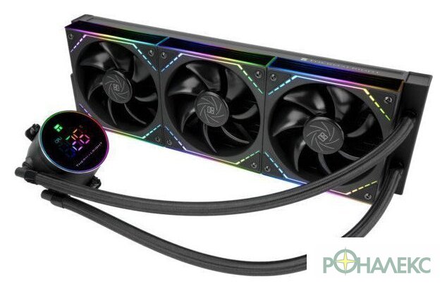 Система жидкостного охлаждения для процессора Thermalright Frozen Magic 360 Digital ARGB V2 (черный) - фото
