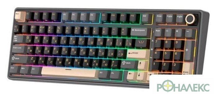 Клавиатура Royal Kludge R98 Pro Phantom (RK Cream) - фото3