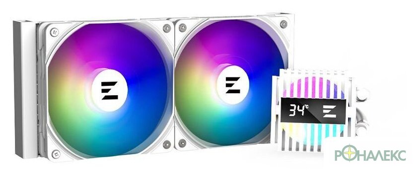 Система жидкостного охлаждения для процессора Zalman ALPHA2 A24 (белый) - фото2