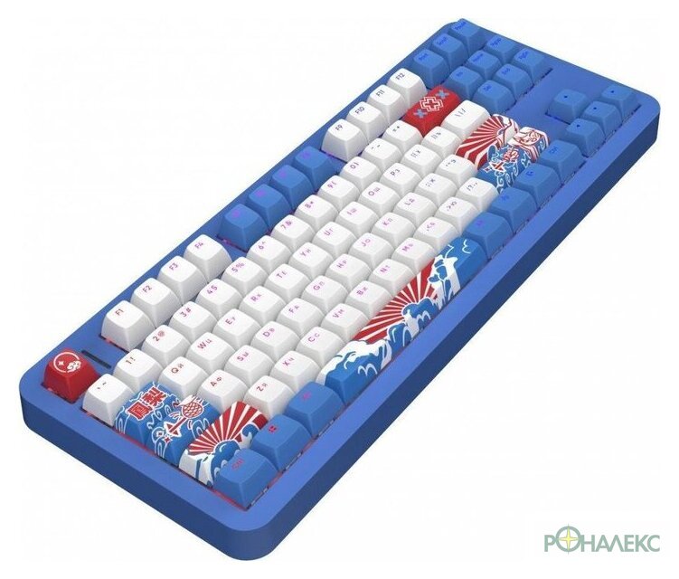 Клавиатура Red Square Alumix TKL Classic Pakuru (белый, g3ms Aquamarine) - фото4