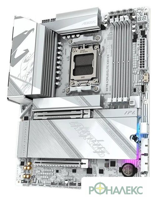 Материнская плата Gigabyte X870 Aorus Elite X3D Ice - фото3