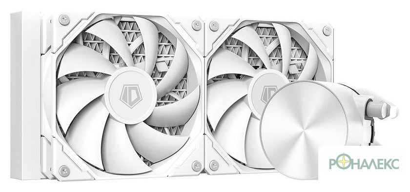 Система жидкостного охлаждения для процессора ID-Cooling FrostFlow FX240 Pro White - фото