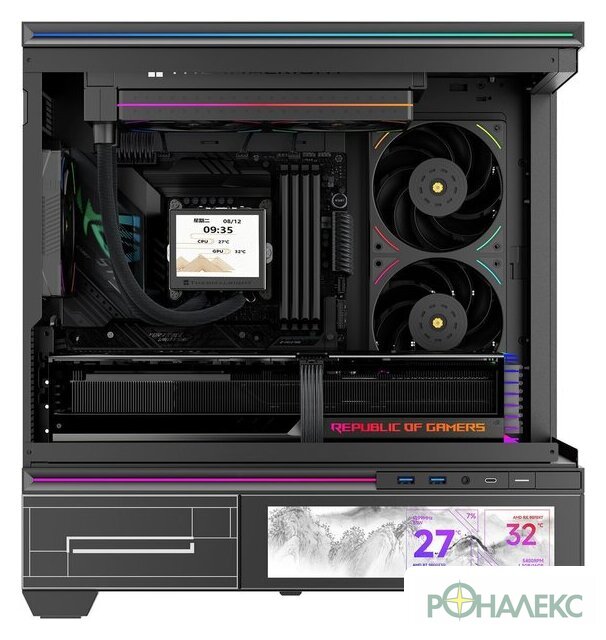 Комплект вентиляторов для корпуса Thermalright TL-UB24R (черный) - фото5