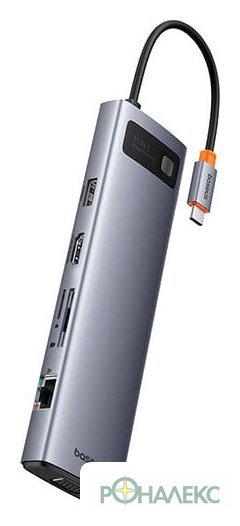 Док-станция Baseus Metal Gleam Series 11-Port Hub B00030709811-00 - фото
