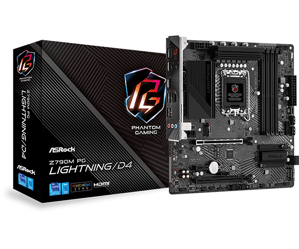Материнская плата AsRock Z790M PG LIGHTNING/D4- фото