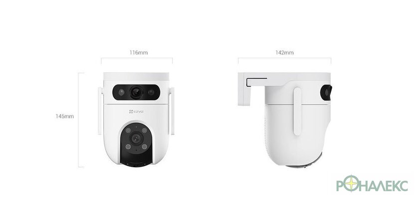 IP-камера Ezviz H9c Dual 2K CS-H9c-R100-8H33WKFL - фото2