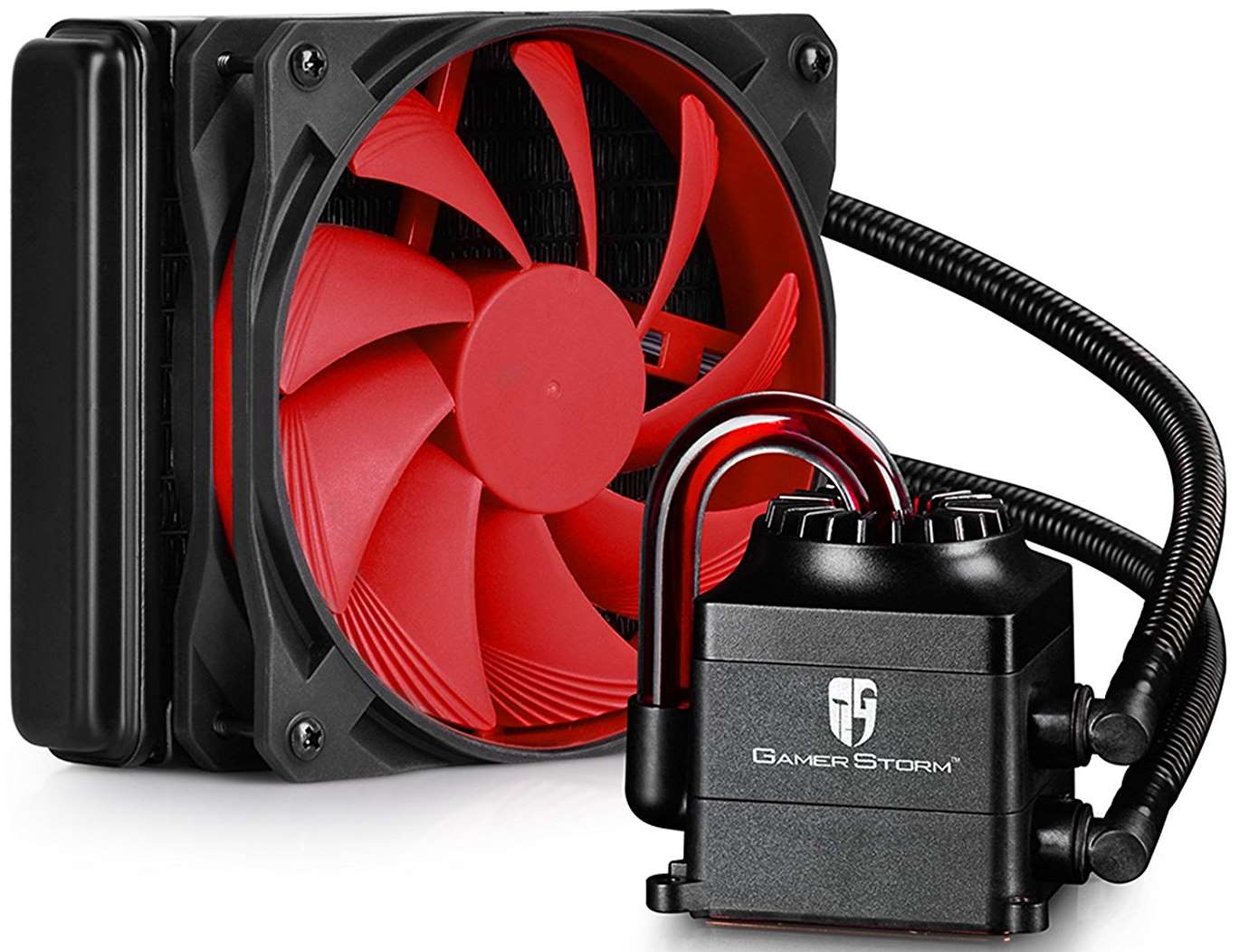 Система водяного охлаждения DeepCool Captain 120EX (DP-GS-H12L-CT120EX)- фото