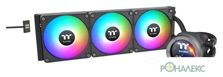 Система жидкостного охлаждения для процессора Thermaltake TH360 V2 Ultra EX ARGB CL-W415-PL12SW-A - фото