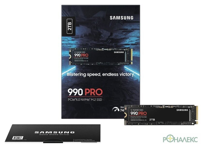 SSD Samsung 990 Pro 2TB MZ-V9P2T0BW - фото2