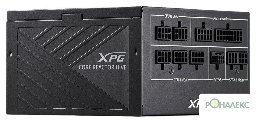 Блок питания ADATA XPG Core Reactor II VE 750W COREREACTORIIVE750G-BKCEU - фото