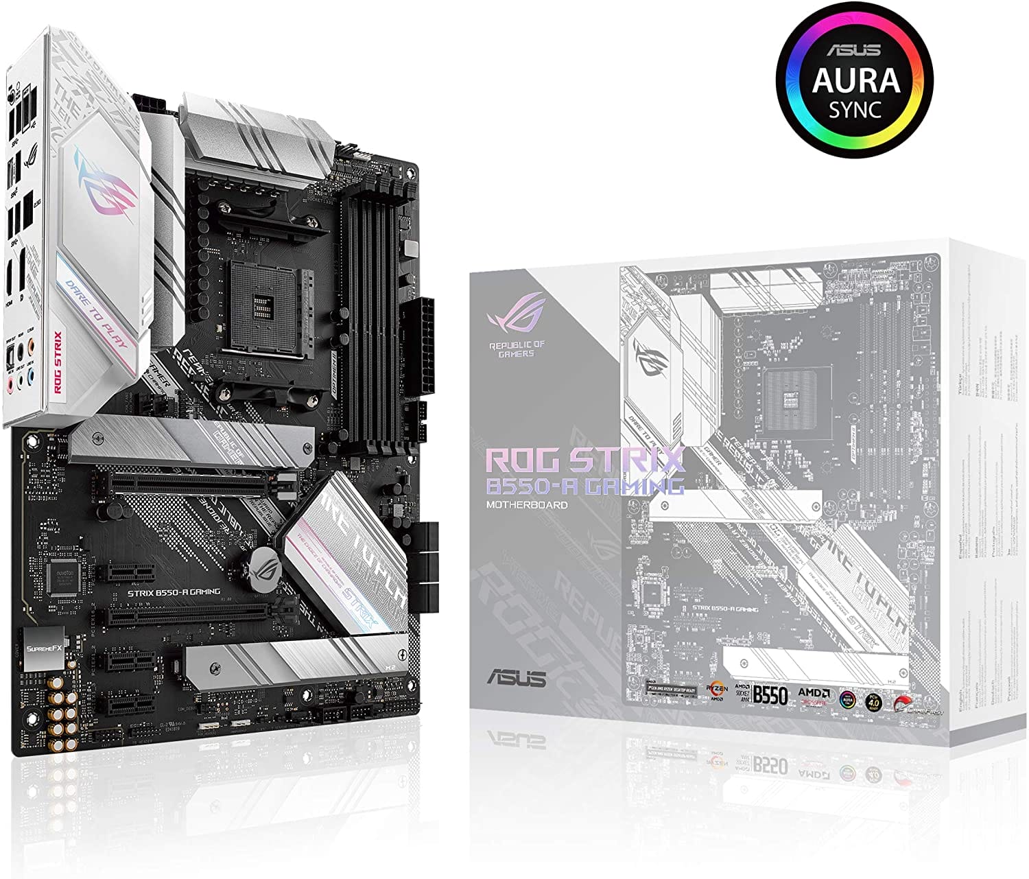 Материнская плата Asus ROG Strix B550-A Gaming- фото