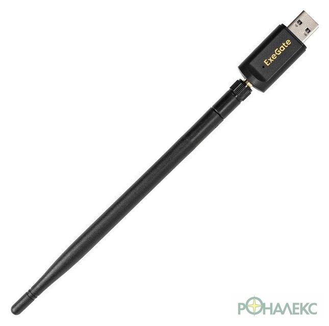 Wi-Fi адаптер ExeGate EDWA-186-AC1300-2 EX299655RUS - фото4