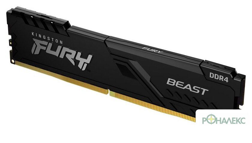 Оперативная память Kingston FURY Beast 8GB DDR4 PC4-25600 KF432C16BB/8 - фото