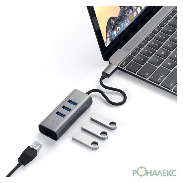 USB-хаб Satechi ST-TC2N1USB31AM - фото5