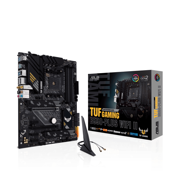 Материнская плата Asus TUF Gaming B550-Plus WiFi II- фото