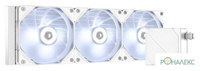 Система жидкостного охлаждения для процессора ID-Cooling DashFlow 360 Basic White - фото