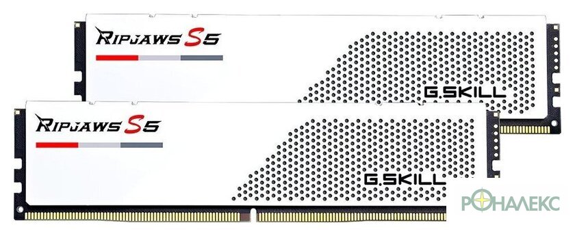 Оперативная память G.Skill Ripjaws S5 2x24ГБ DDR5 5200 МГц F5-5200J4040A24GX2-RS5W - фото