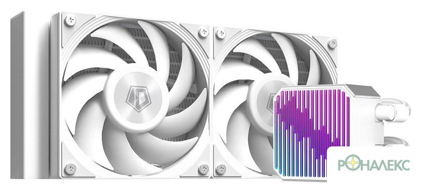 Система жидкостного охлаждения для процессора ID-Cooling DX240 Max White - фото
