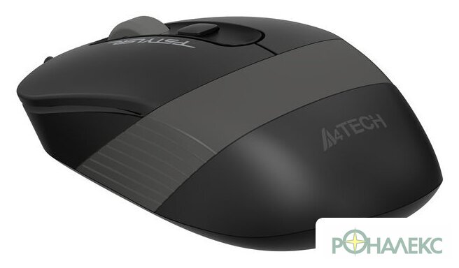 Мышь A4Tech Fstyler FM10 (черный/серый) - фото2