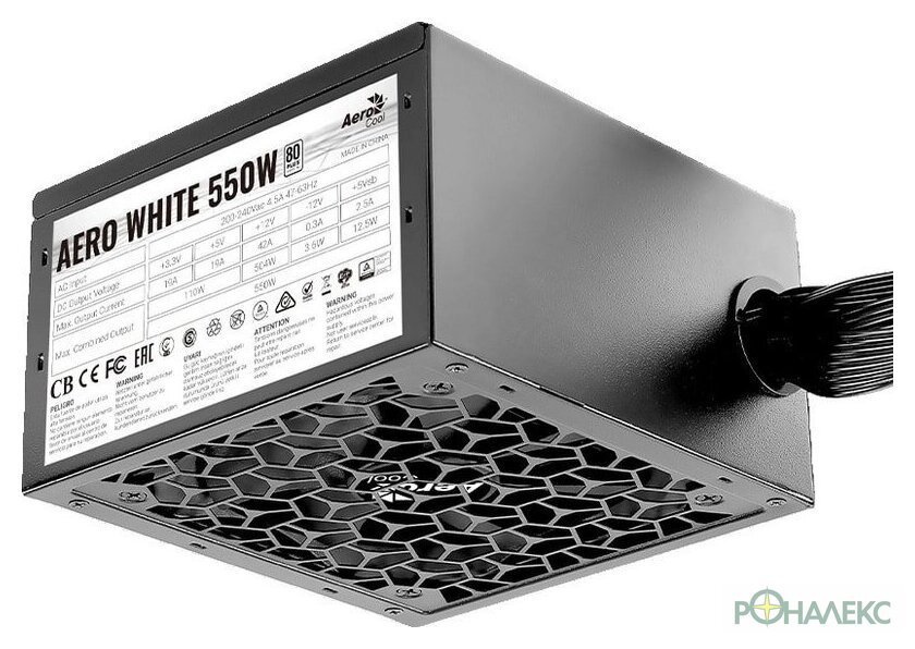 Блок питания AeroCool Aero White 550W - фото2