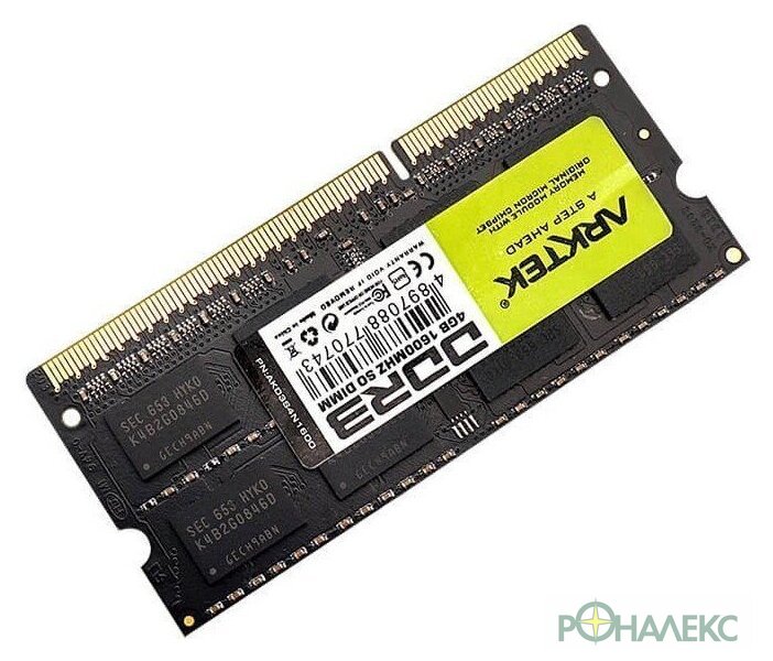 Оперативная память Arktek 4ГБ DDR3 1600 МГц AKD3S4N1600 - фото4