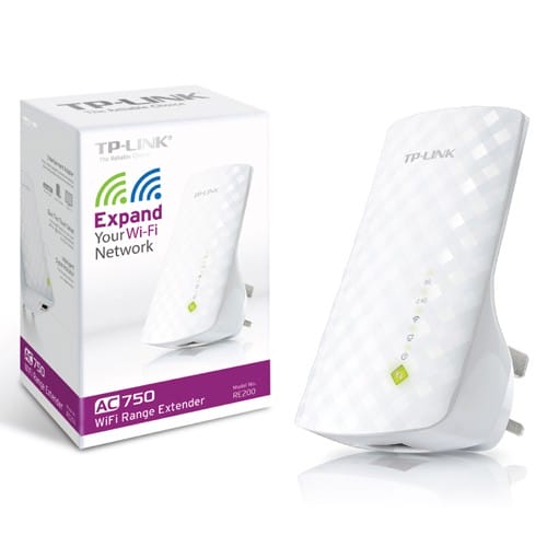Репитер TP-Link RE200 (733Mbps, 1 LAN)- фото