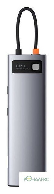 Док-станция Baseus Metal Gleam Series 11-in-1 Multifunctional HUB Type-C Hub Docking Station CAHUB-CT0G - фото3