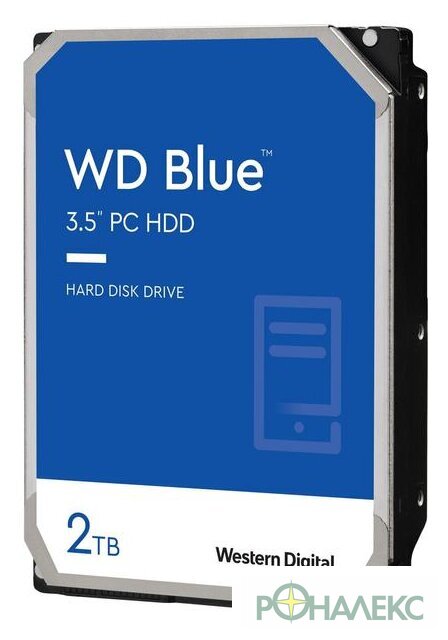 Жесткий диск WD Blue 2TB WD20EARZ - фото