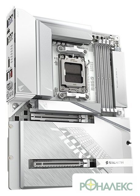 Материнская плата Gigabyte B850 Aorus Stealth Ice - фото3