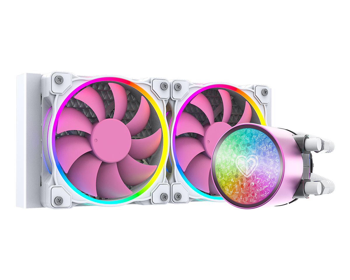 Система водяного охлаждения ID-Cooling Pinkflow 240 Diamond- фото